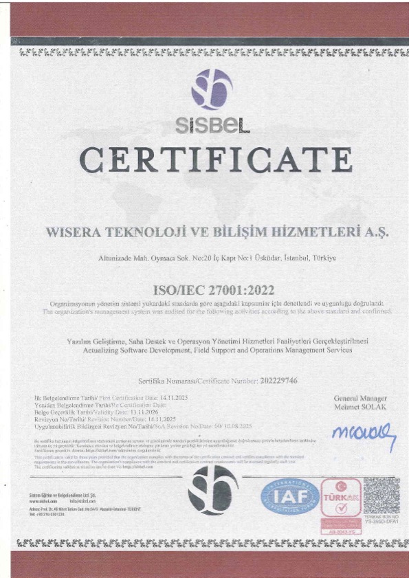 WISERA 27001 2022 SERTİFİKA 2025 (1) 1